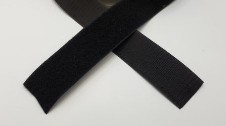Klittenband Zwart 5cm